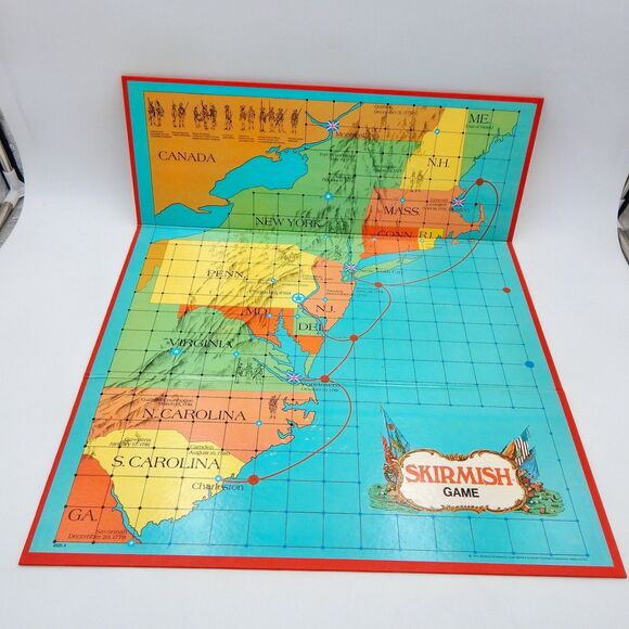 American Heritage Skirmish Board Game Milton Bradley Revolutionary War Game - Picture 9 of 12